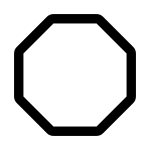 Stop Sign SVG Icon
